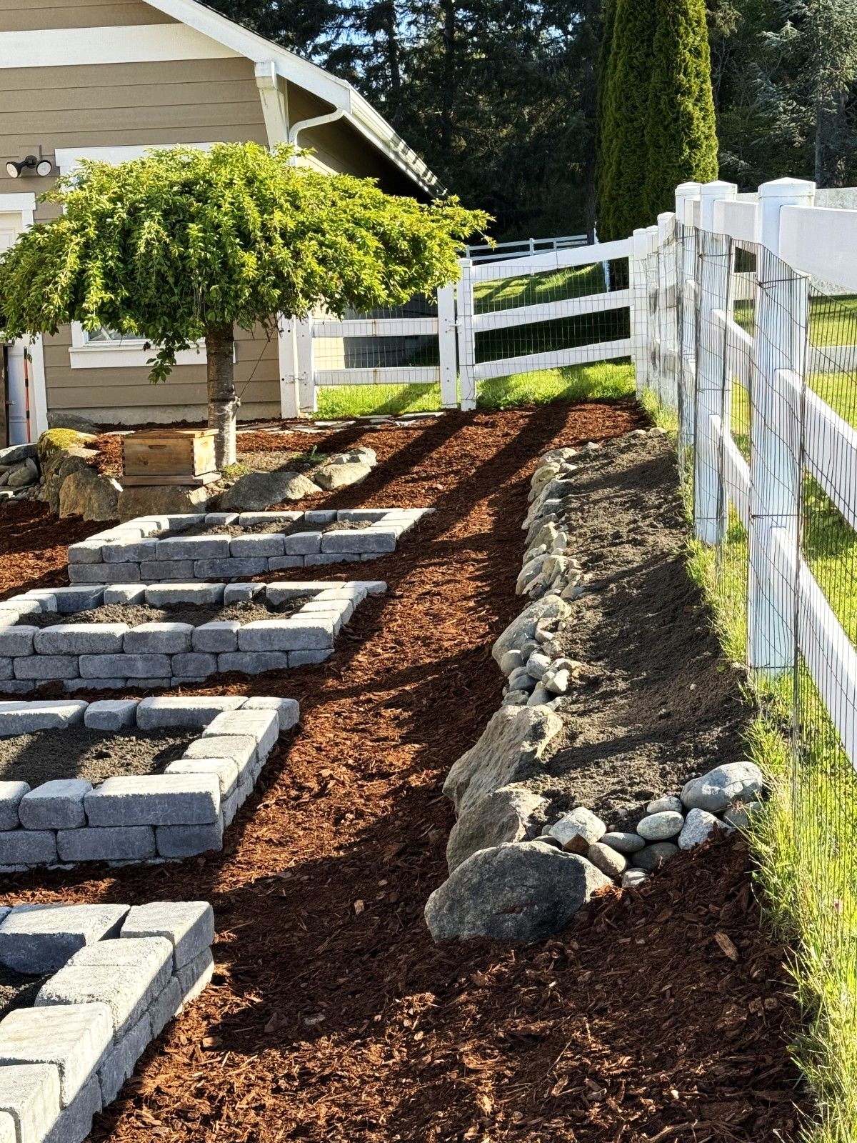Well-designed hardscape in Kitsap County